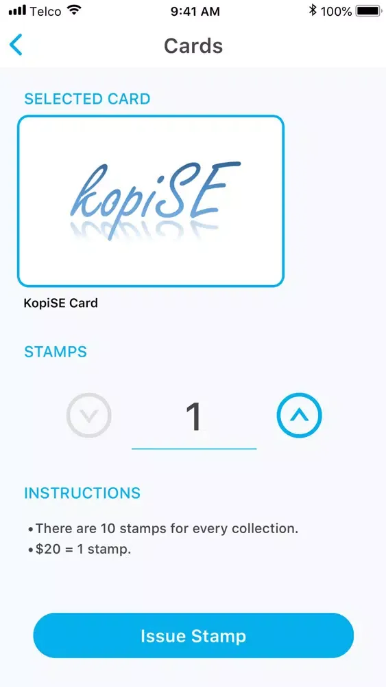 Capturas de pantalla de kopiO Merchant | Stamp Scanner