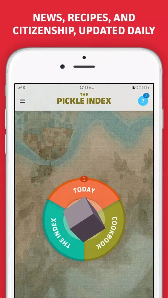 Tangkapan skrin The Pickle Index