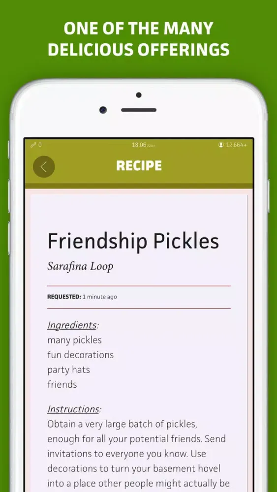 Tangkapan skrin The Pickle Index