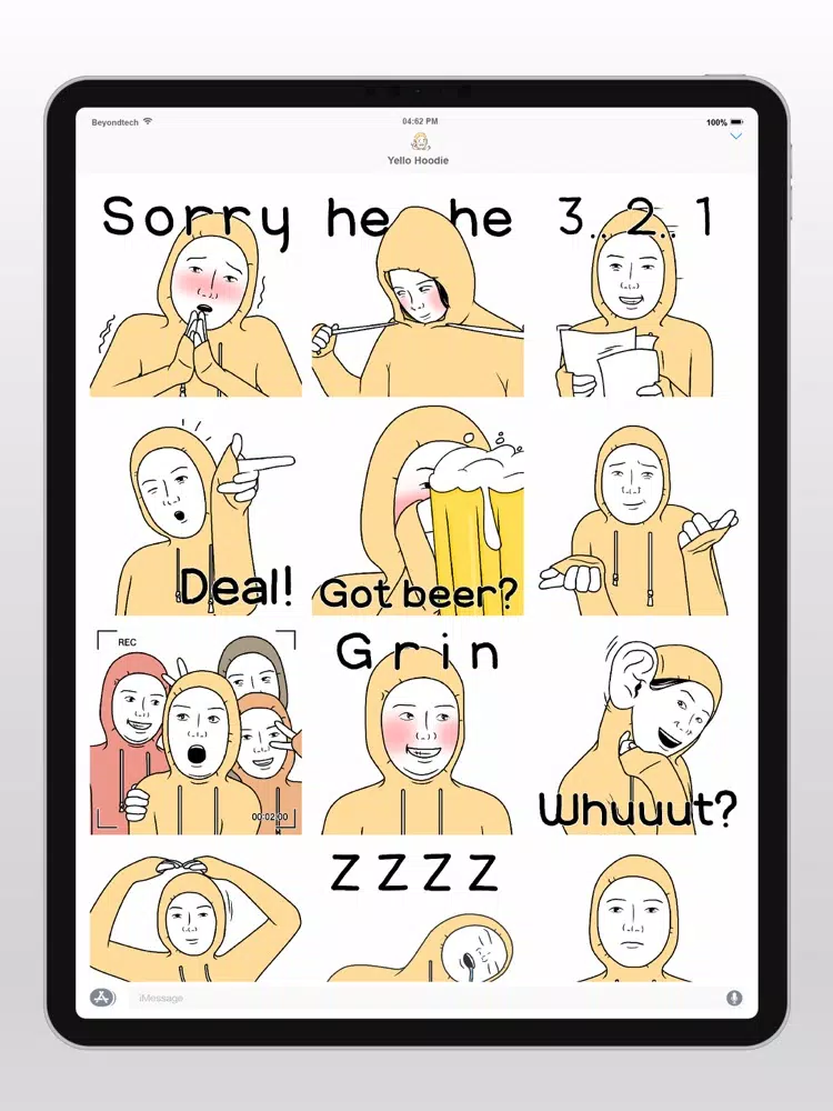 تصاویر Yello Hoodie iPad 