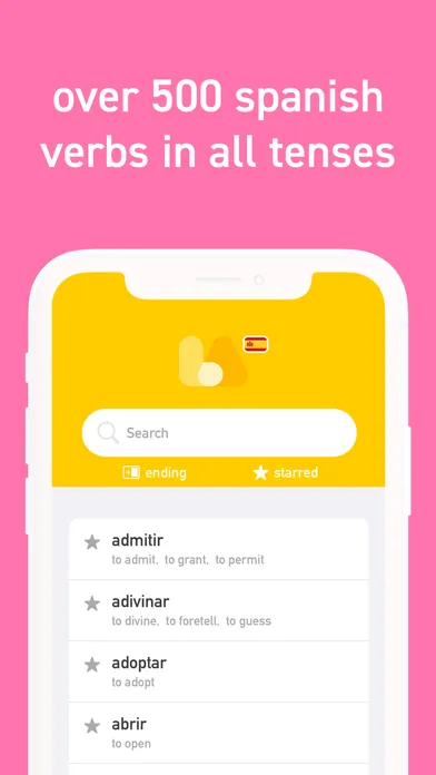 Скриншоты Spanish Verb Conjugator App