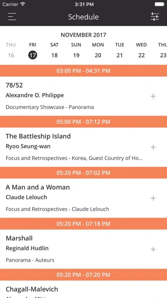 Capturas de pantalla de Mar del Plata Film Festival
