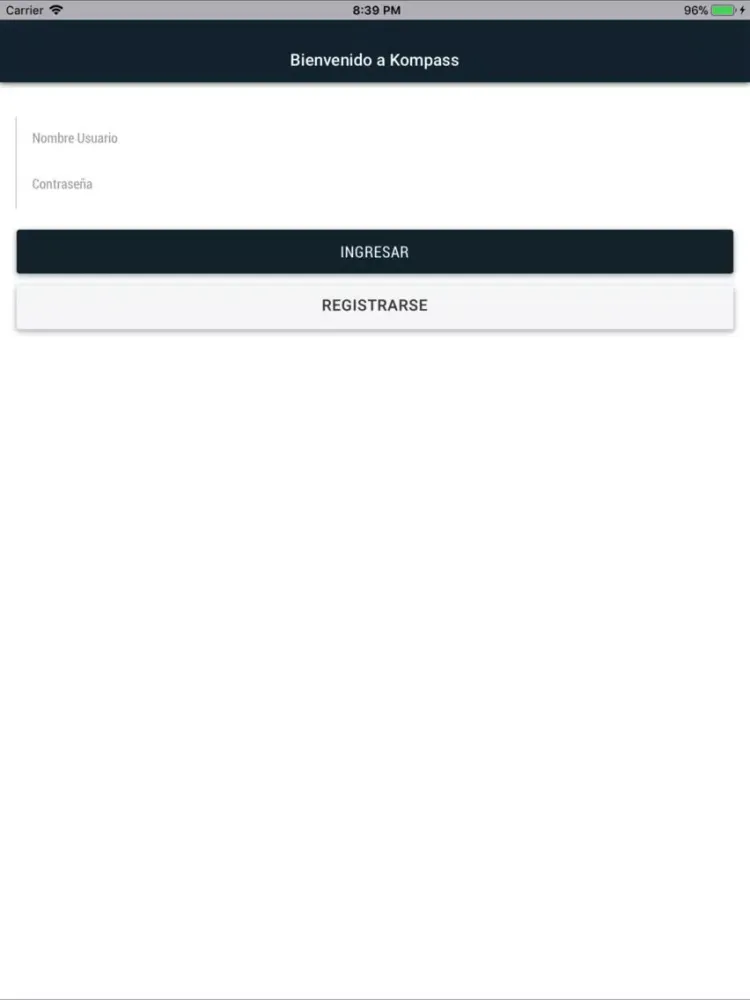 Kompass: Registros Médicos iPad 應用截圖
