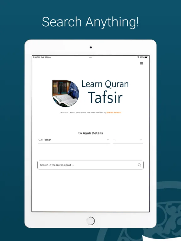 Learn Quran Tafsir iPad  Screenshots