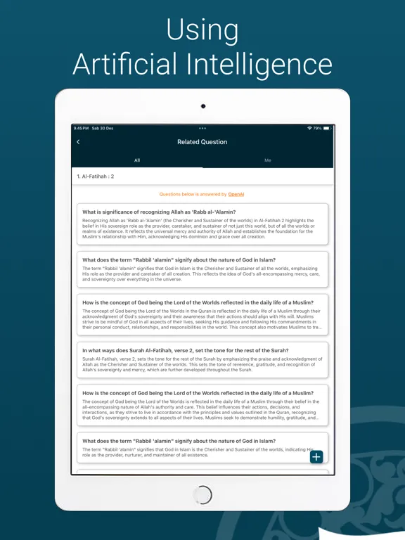 Learn Quran Tafsir iPad  Screenshots