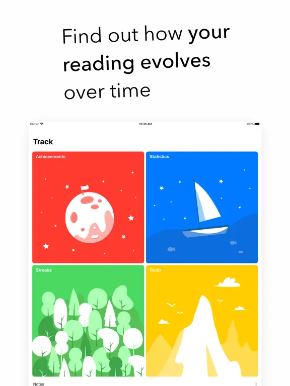 Reading Tracker, Planner: Leio iPad 应用截图