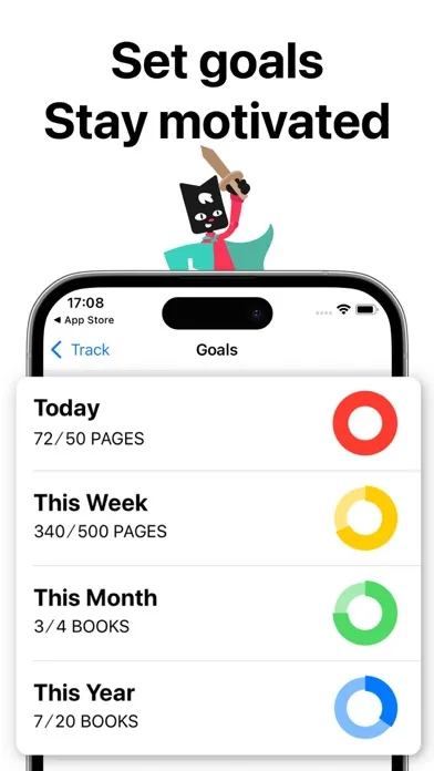 Reading Tracker, Planner: Leio应用截图