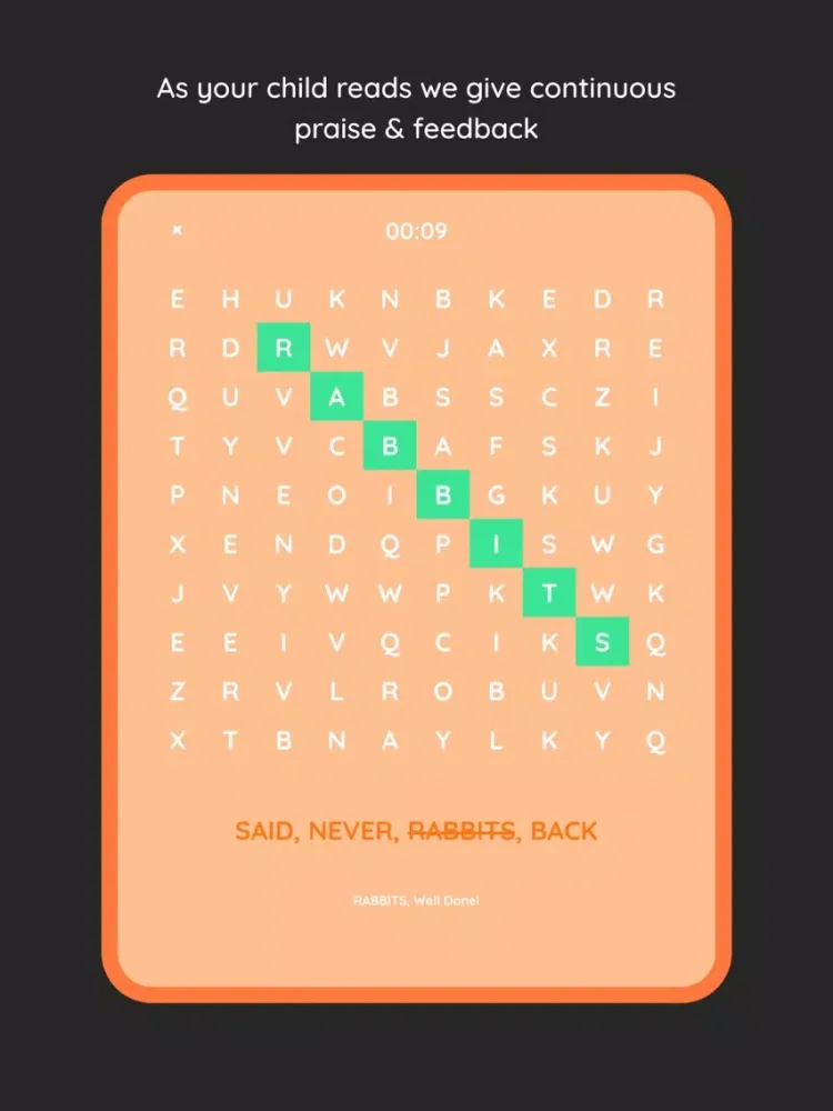 Capturas de pantalla de My Reader Buddy - Kids reading iPad 