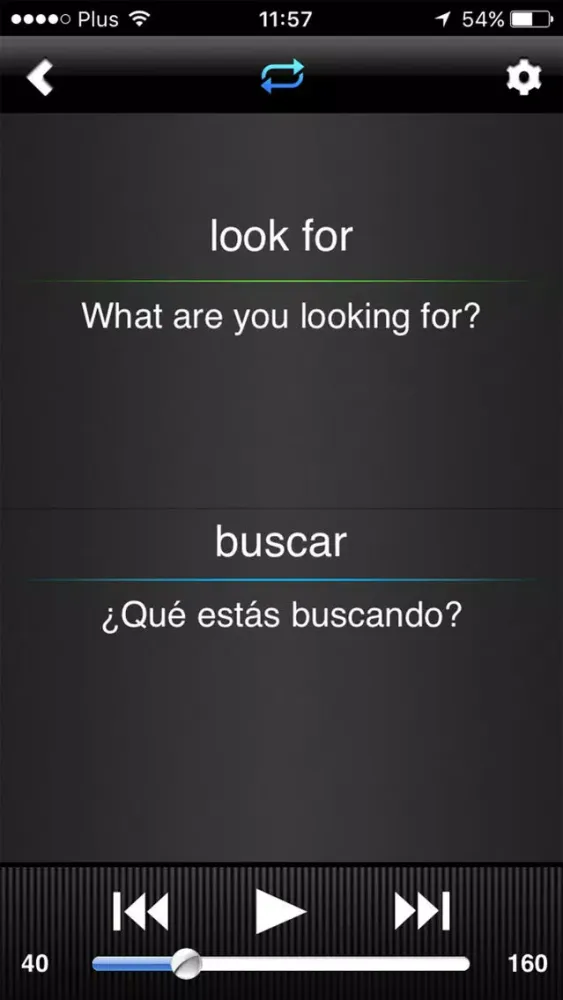 ภาพหน้าจอของ Speeq Spanish | English