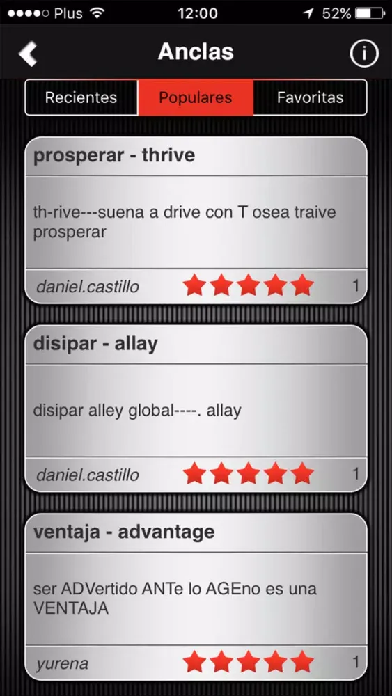 ภาพหน้าจอของ Speeq Spanish | English