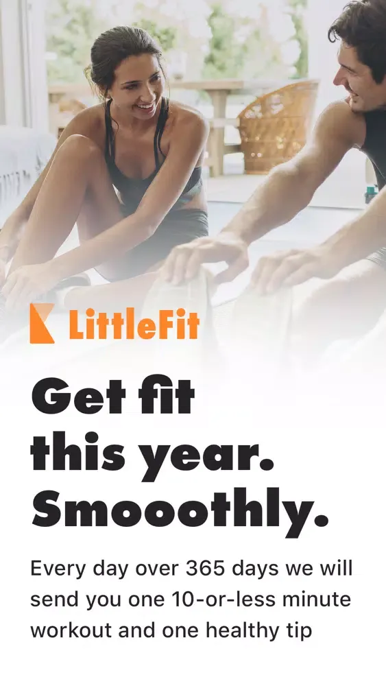 Tangkapan skrin LittleFit: Smooth Fitness Plan