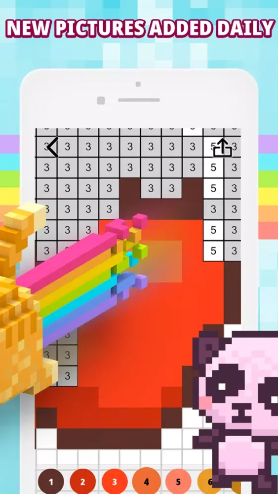 TaDaa : Color by Number Pixel स्क्रीनशॉट