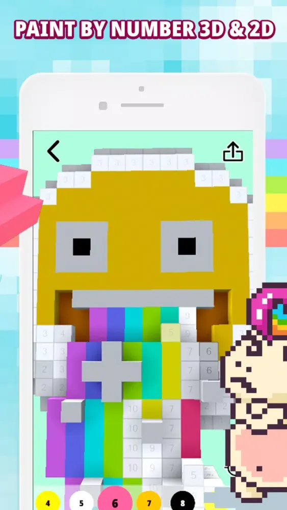 TaDaa : Color by Number Pixel स्क्रीनशॉट