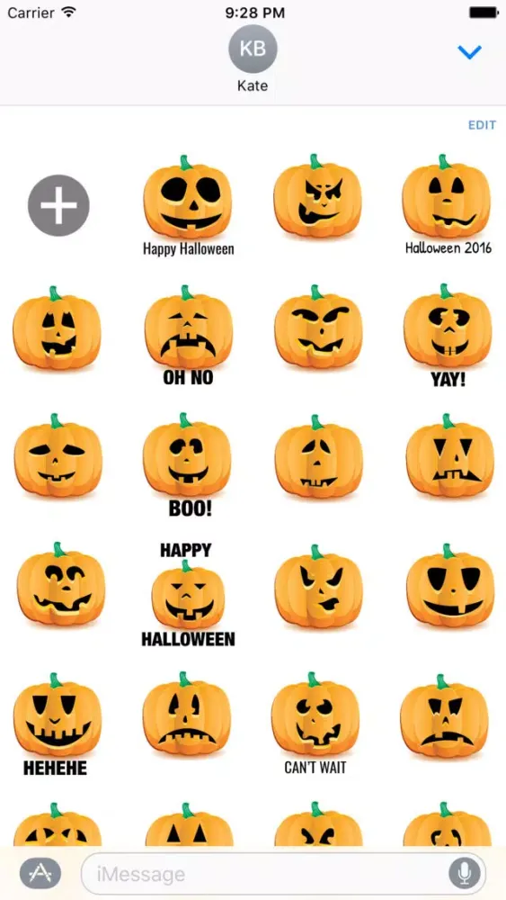 Halloween Pumpkin Jack O Lantern - Sticker Maker Screenshots