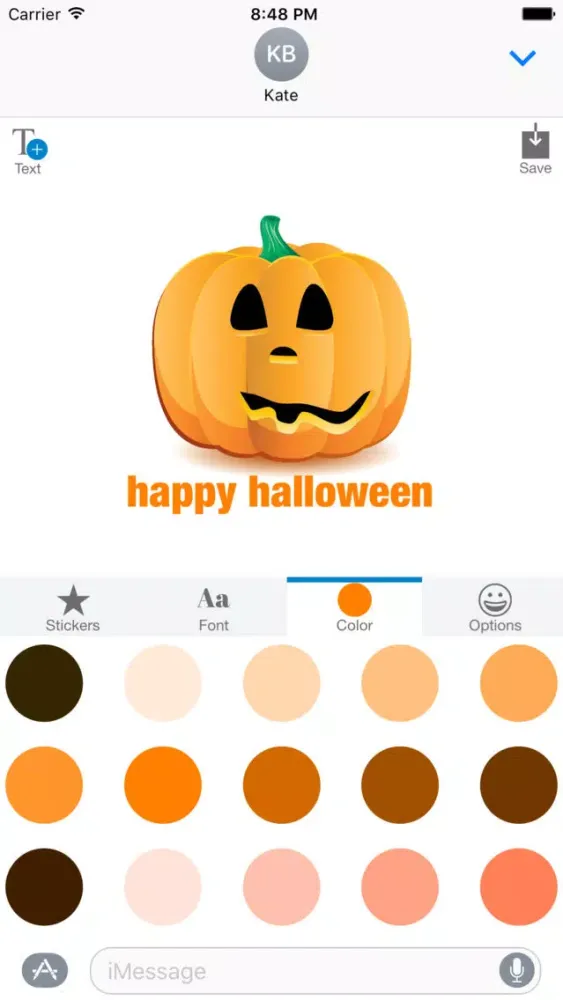 Halloween Pumpkin Jack O Lantern - Sticker Maker Screenshots