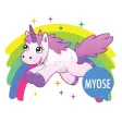 Funny Unicorn MYOSE - Make Your Own Sticker Emoji