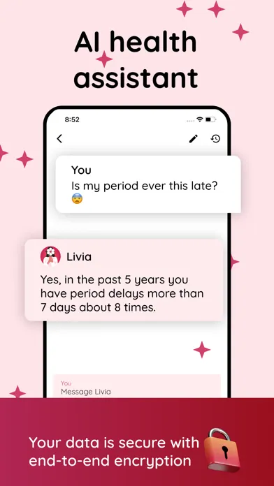 ภาพหน้าจอของ Life - Period Tracker Calendar