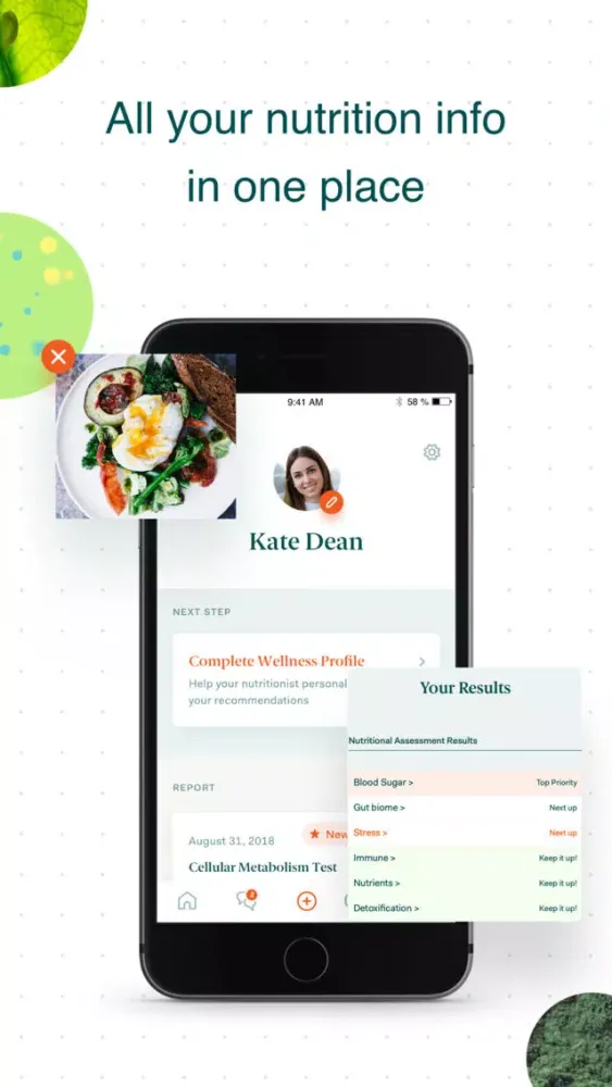 Capturas de pantalla de Lune Personalized Nutrition