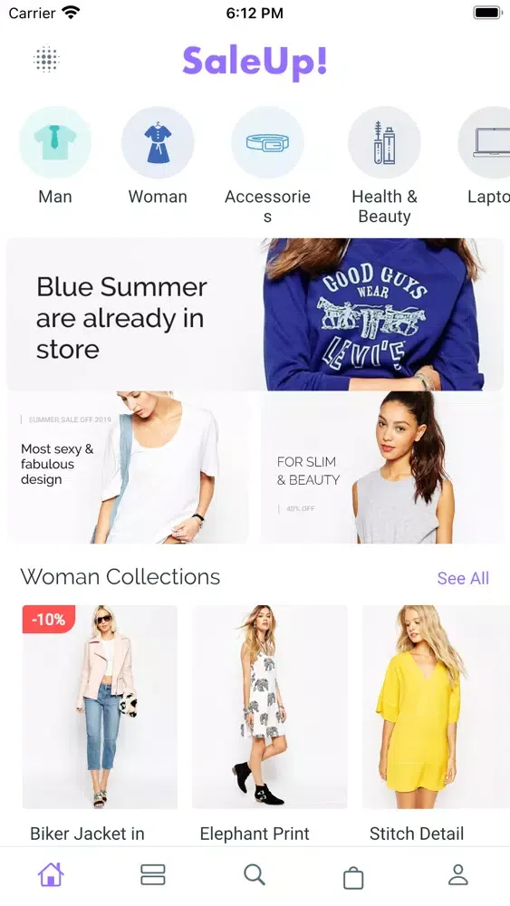 Captures d'écran de SaleUp: Buy. Letgo.