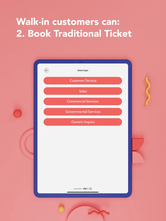 Skiplino Branch iPad  스크린샷