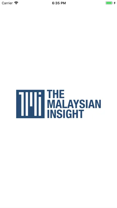 Zrzuty ekranu The Malaysian Insight