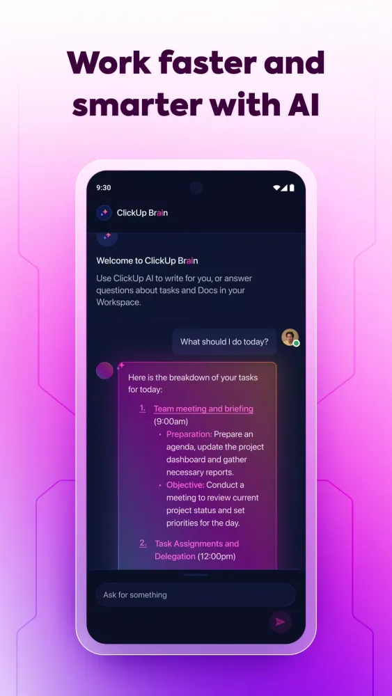 Tangkapan skrin ClickUp