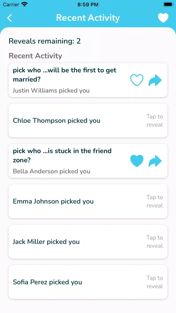 Скриншоты Pick Who!