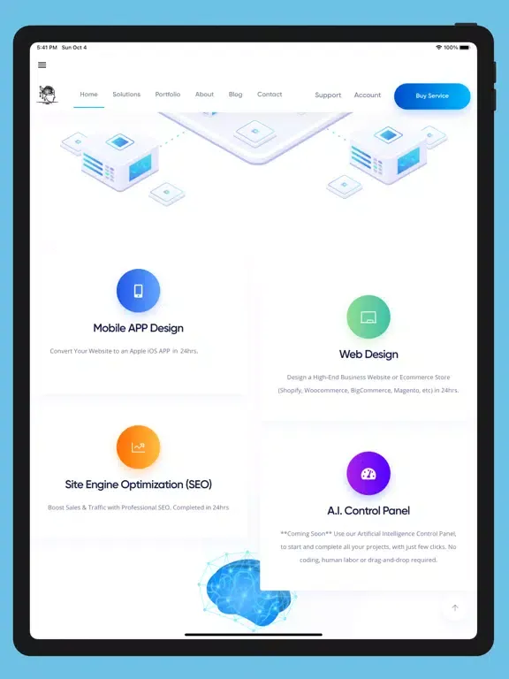 تصاویر Mark Heinz™ AI Design Platform iPad