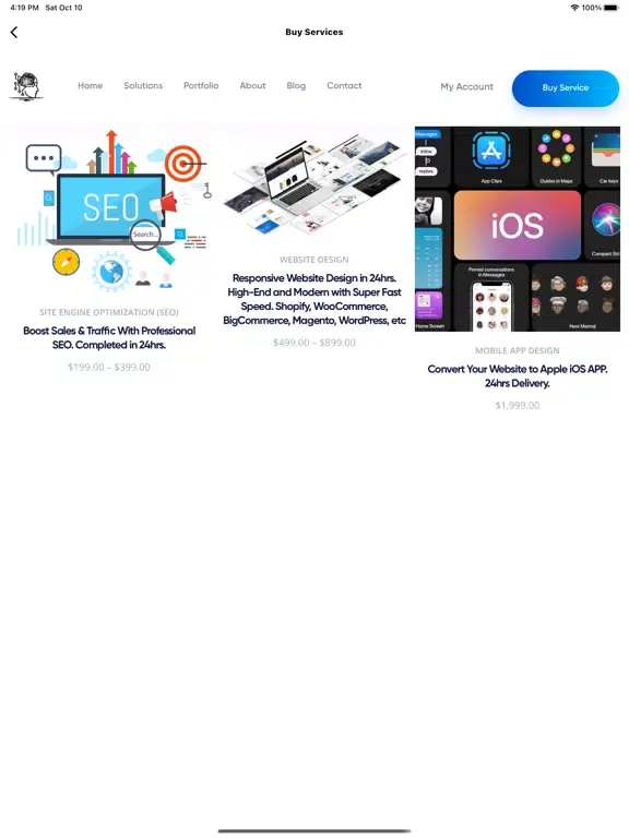 تصاویر Mark Heinz™ AI Design Platform iPad