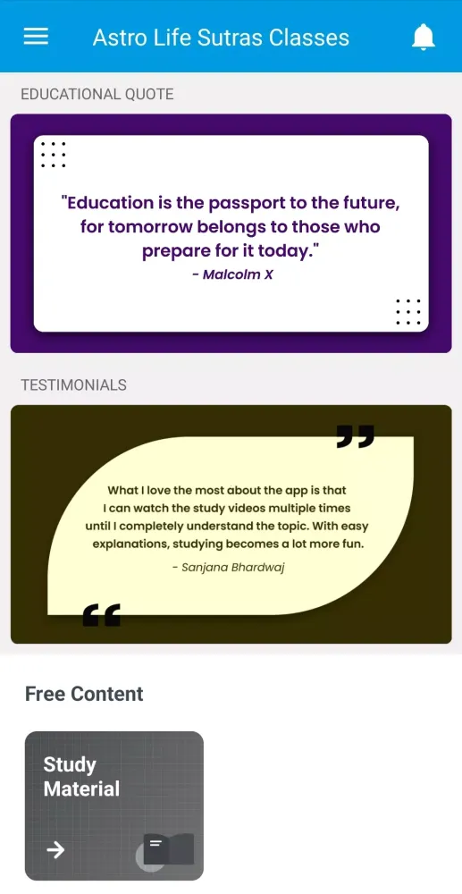ASTRO LIFE SUTRAS Academy Screenshots
