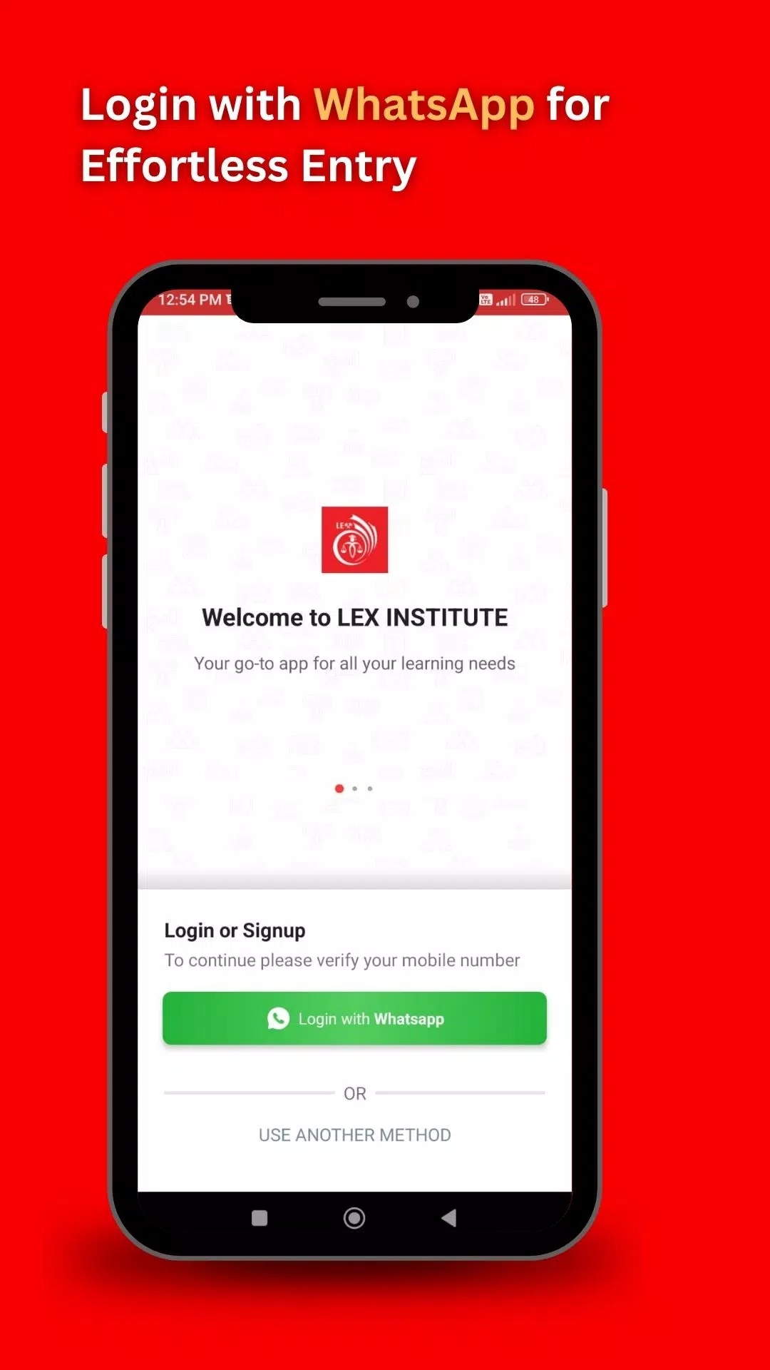 LEX INSTITUTE Screenshots