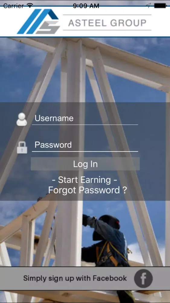 Capturas de tela do ASTEEL LOYALTY PROGRAM