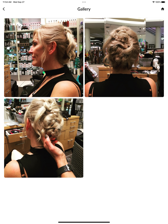 Aura Hairgroup BC iPad  スクリーンショット