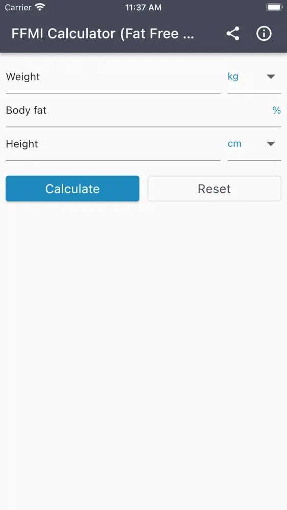 صور FFMI Calculator