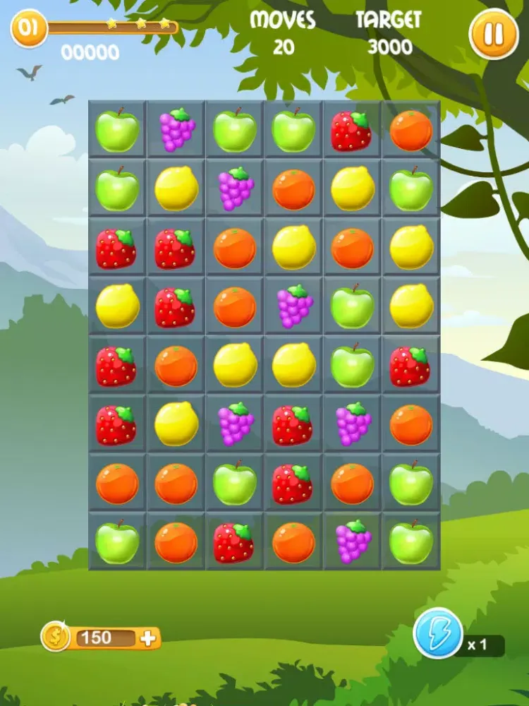 Fruit Jam - Juice Mania by Mediaflex Games for Free iPad  Screenshots