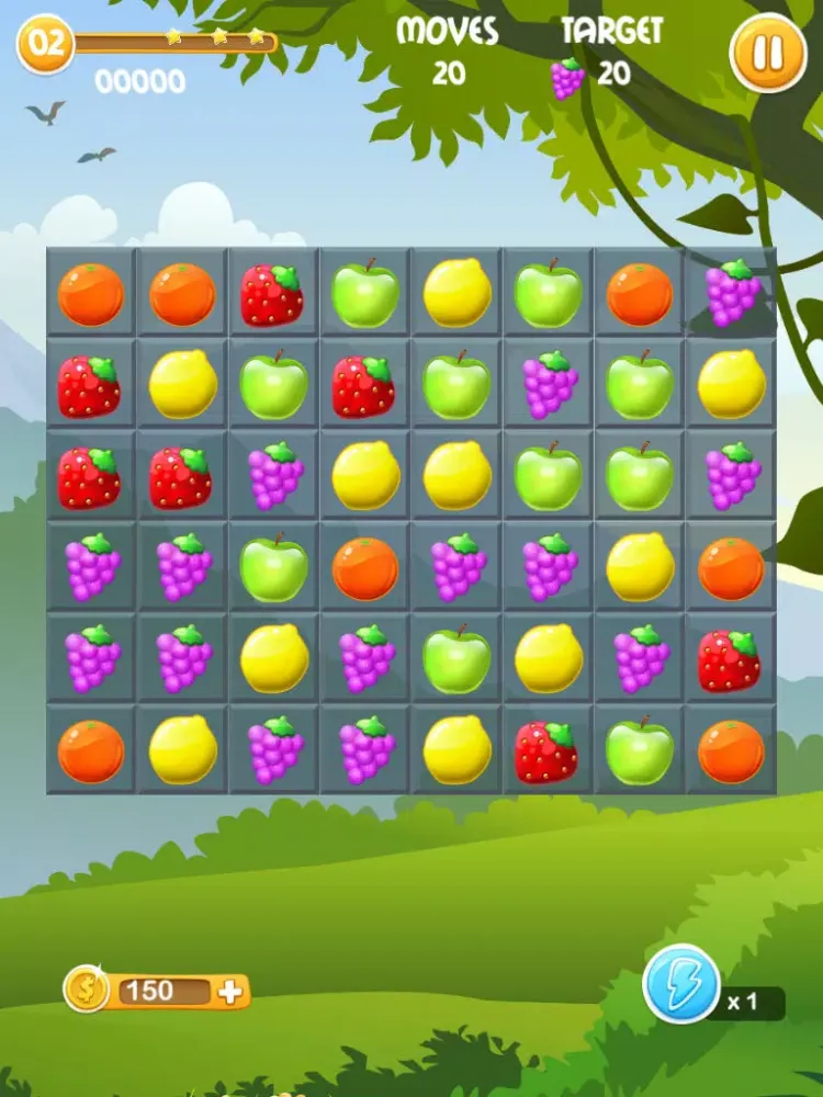 Fruit Jam - Juice Mania by Mediaflex Games for Free iPad  Screenshots
