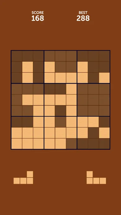 Captures d'écran de Wood Block Puzzle - Grid Fill