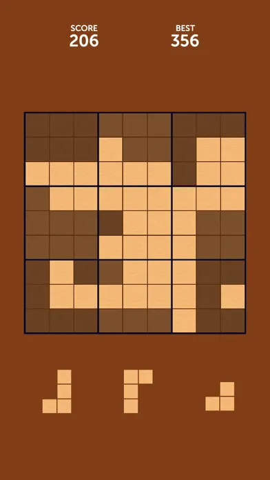 Captures d'écran de Wood Block Puzzle - Grid Fill