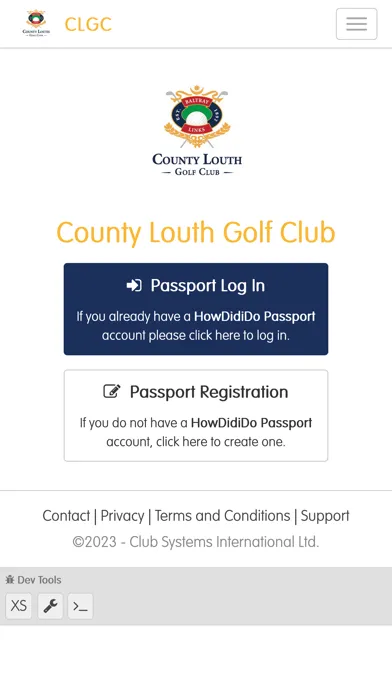 Screenshot di County Louth Golf Club