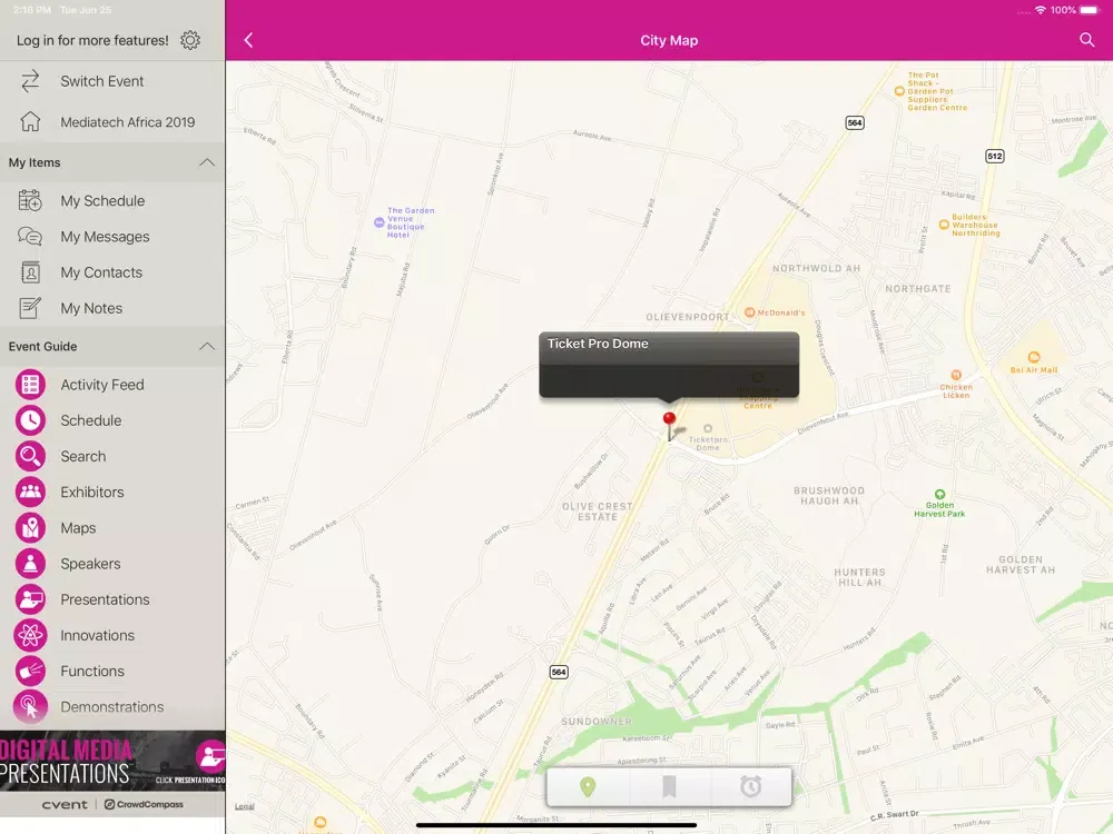 Mediatech Expo Africa iPad  Screenshots
