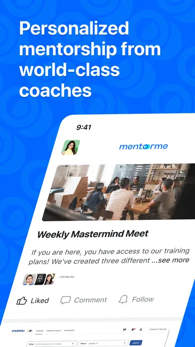 MentorMe Community स्क्रीनशॉट