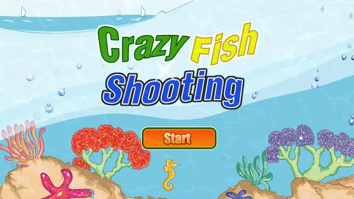 Capturas de tela do Crazy Fish Shooting For Kids