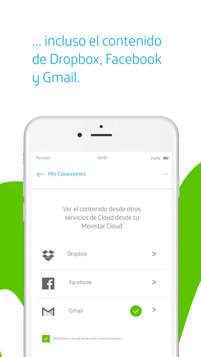 Movistar Cloud سکرین شاٹس
