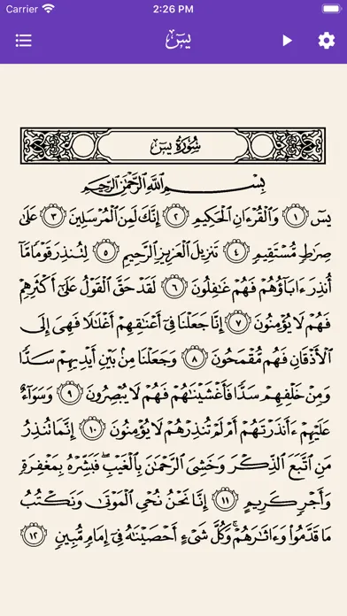 Surah Yasin with Translation應用截圖