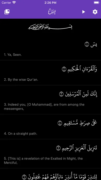 Surah Yasin with Translation應用截圖