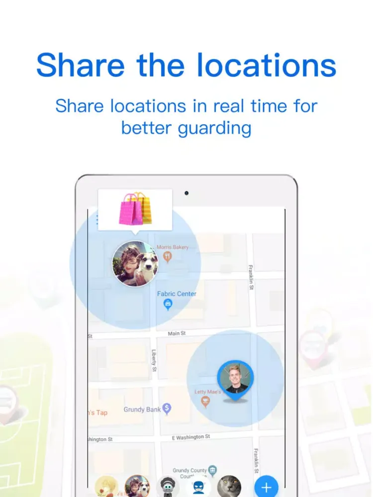Captures d'écran de Find Family, Friends: Find Now iPad 