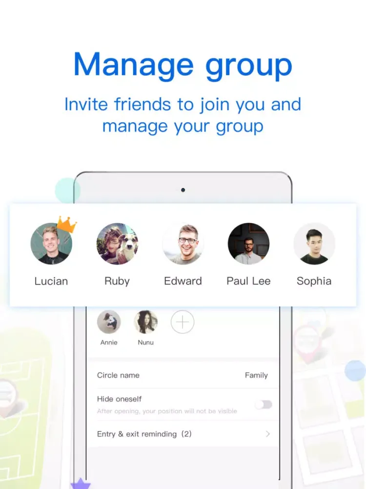 Captures d'écran de Find Family, Friends: Find Now iPad 