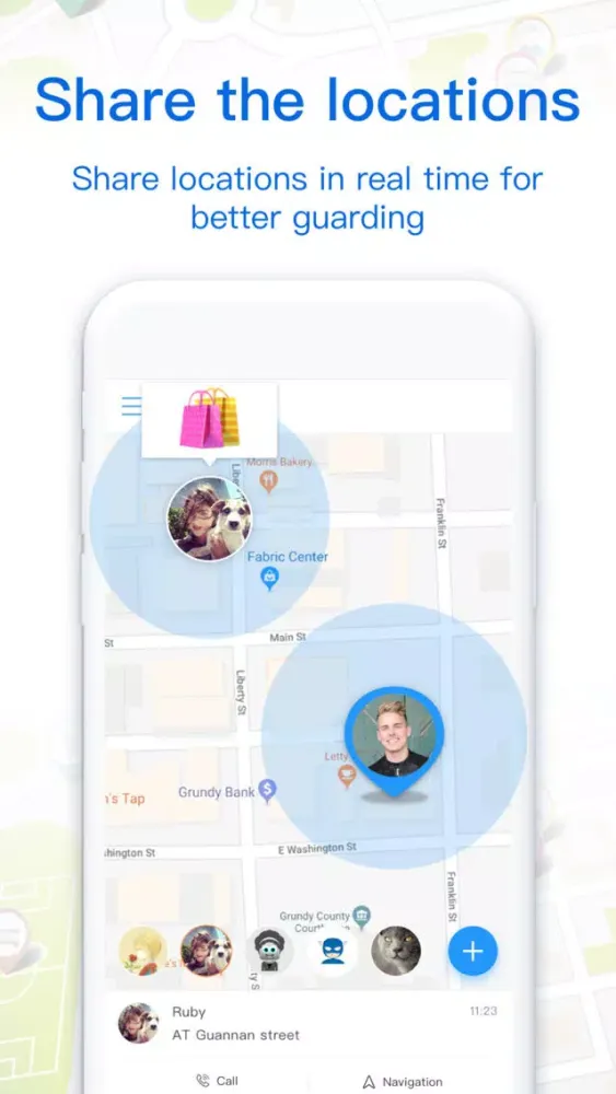 Captures d'écran de Find Family, Friends: Find Now