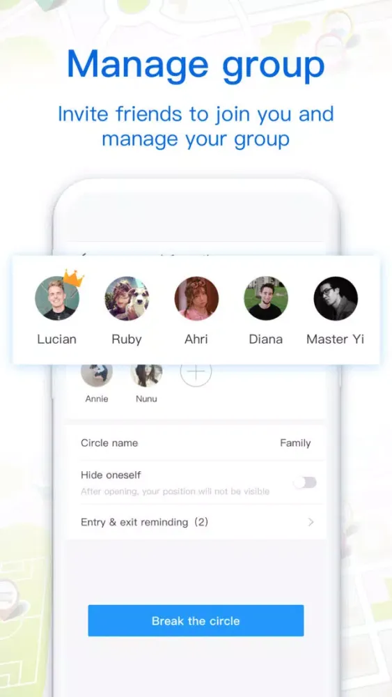 Captures d'écran de Find Family, Friends: Find Now