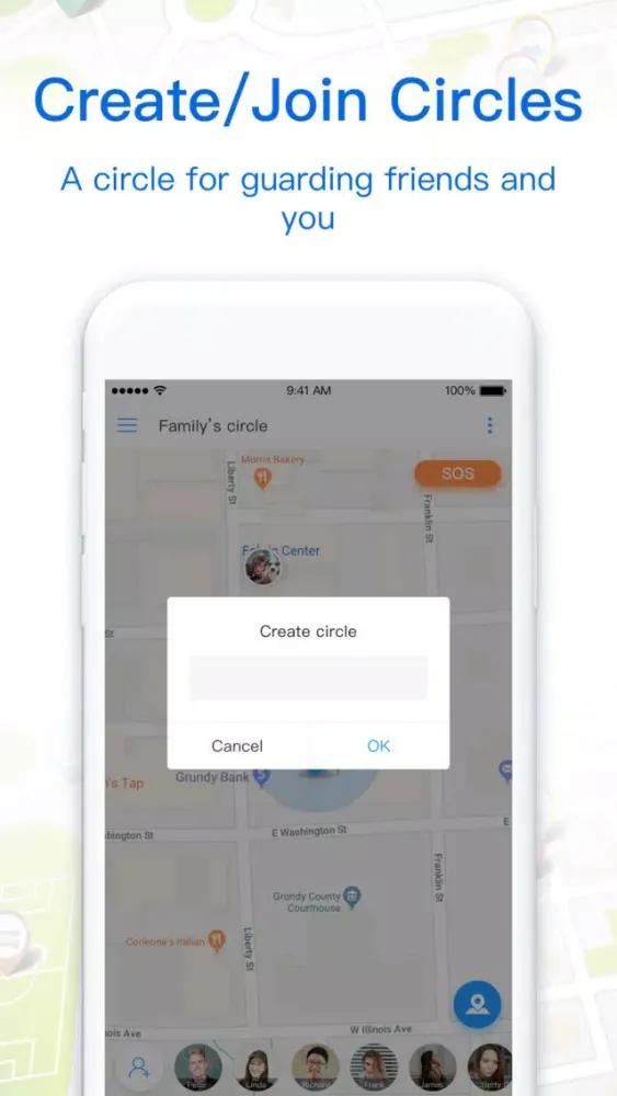 Captures d'écran de Find Family, Friends: Find Now